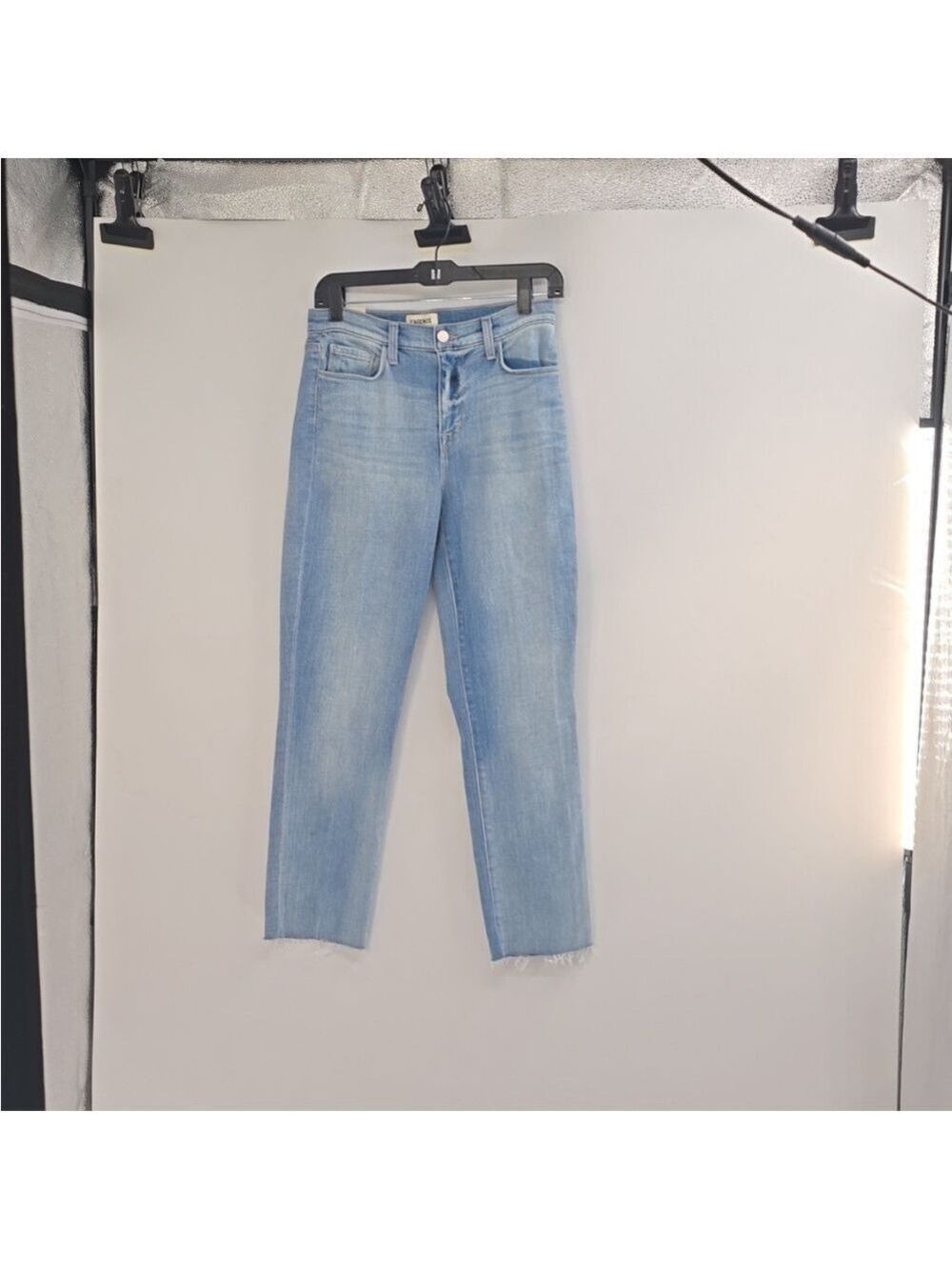 L'AGENCE SADA CROP SLIM JEANS